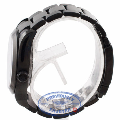 Rolex Milgauss Stainless Steel Black DLC Black Dial 116400 VZ0FV3 - Beverly Hills Watch Store