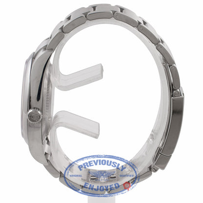 Rolex Oyster Perpetual 39mm Stainless Steel Blue Dial Index Markings Bracelet 114300 KPK0W6 - Beverly Hills Watch Company Watch Store