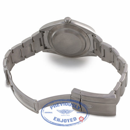 Rolex Oyster Perpetual 39mm Stainless Steel Blue Dial Index Markings Bracelet 114300 KPK0W6 - Beverly Hills Watch Company Watch Store