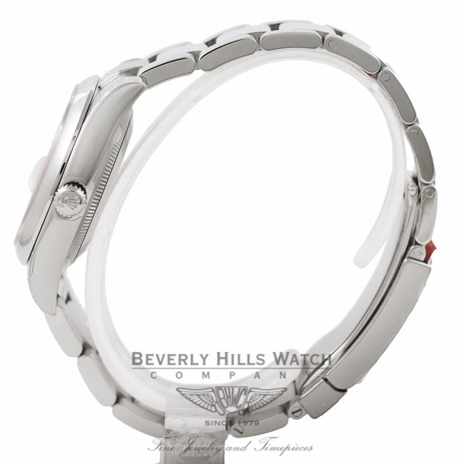 Rolex Date 34mm Stainless Steel Watch 115200 XXQXAD - Beverly Hills Watch Company Watch Store