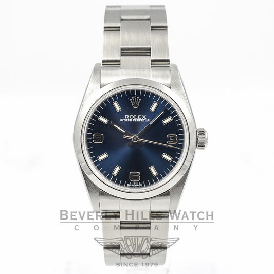 Rolex Midsize Stainless Steel "Oyster Perpetual" Ref 77080/ A series Beverly Hills Watch Company