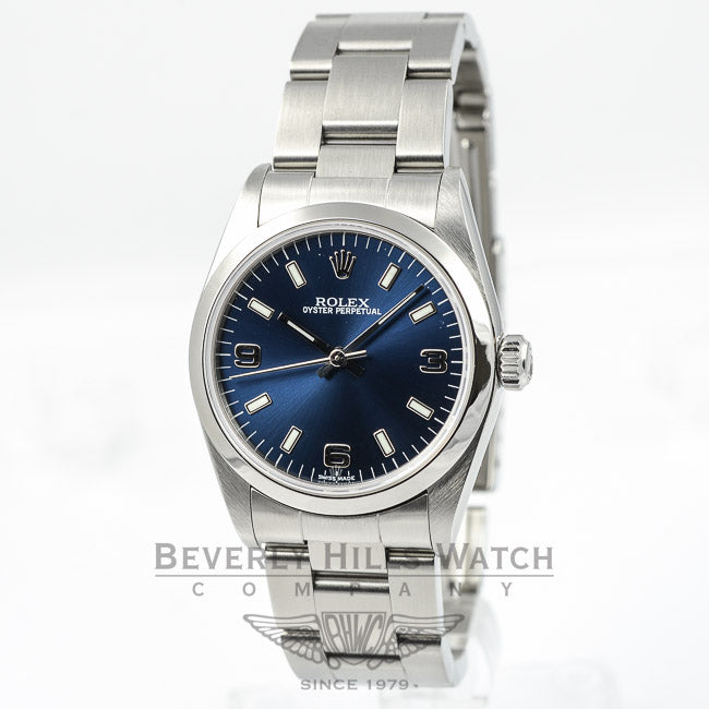Rolex Midsize Stainless Steel "Oyster Perpetual" Ref 77080/ A series Beverly Hills Watch Company