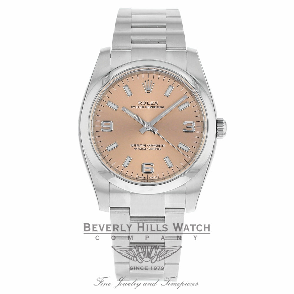 Rolex Oyster Perpetual 34mm Stainless Steel 114200 MKL6W2 - Beverly Hills Watch