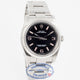 Rolex Oyster Perpetual 36mm Stainless Steel Oyster Bracelet Fluted Bezel Black/Pink 3-6-9 Dial Watch Beverly Hills Watch Company Watch Store