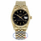 Rolex Oyster Perpetual Date 34mm 18k Yellow Gold 15037 WETA48 - Beverly Hills Watch Company
