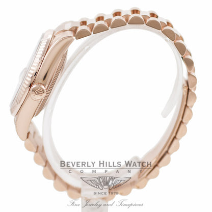 Rolex Day-Date President Everose 36MM Pink Champange Diamond Dial 118235 - Beverly Hills Watch Company Watch Store