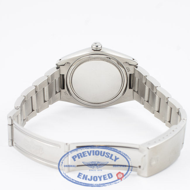 Rolex Oysterdate Precision 34mm 'Tur RoGo Date' Stainless Steel Oyster Bracelet Turquoise Dial Rose Gold Arabic Numerals/Hands  Beverly Hills Watch Company Watch Store