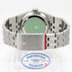 Rolex OysterQuartz 36mm Stainless Steel Bracelet Fluted Bezel White Roman Dial Watch 17014A Beverly Hills Watch Store