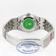 Rolex OysterQuartz 36mm Stainless Steel Bracelet Fluted Bezel White Roman Dial Watch 17014A Beverly Hills Watch Store