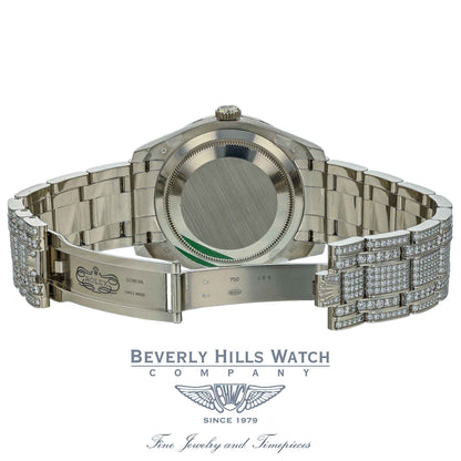 Rolex Pearlmaster 39mm Datejust White Gold Paved Diamonds 86409RBR RD7P29