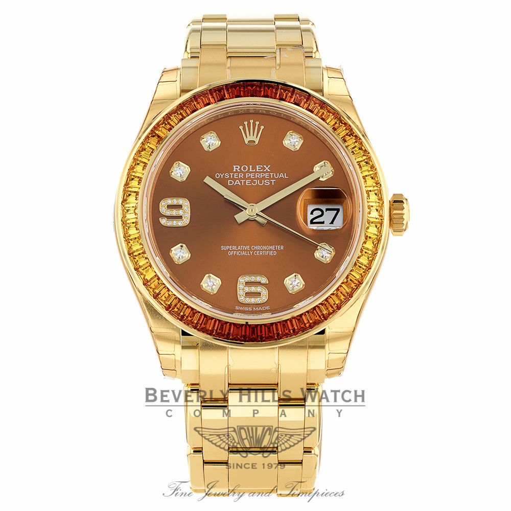 Rolex Pearlmaster Special Edition 39mm 86348SAJOR 181YRE - Beverly Hills Watch