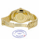 Rolex Day Date II 41mm 18K Yellow Gold Champagne Diamond Dial Fluted Bezel 218238 W17APQ - Beverly Hills Watch Company