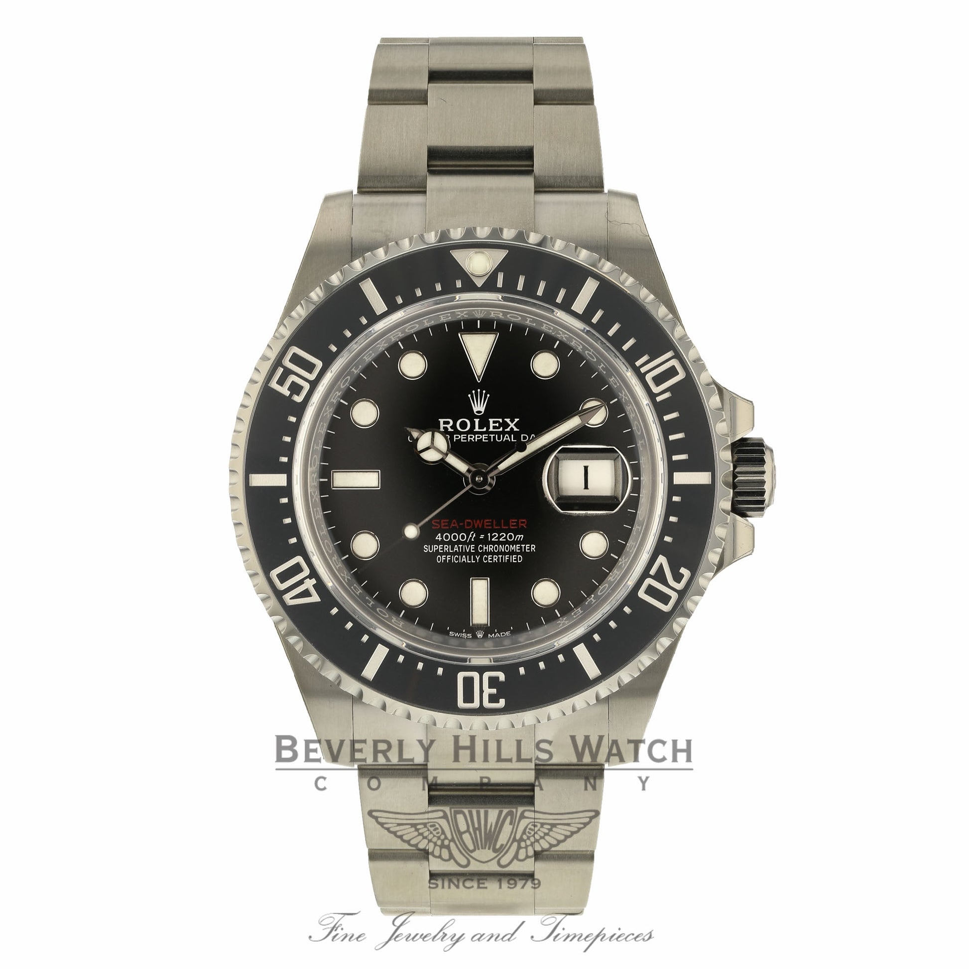 Rolex Sea-Dweller 43mm Ceramic Stainless Steel 126600 F5H0AR