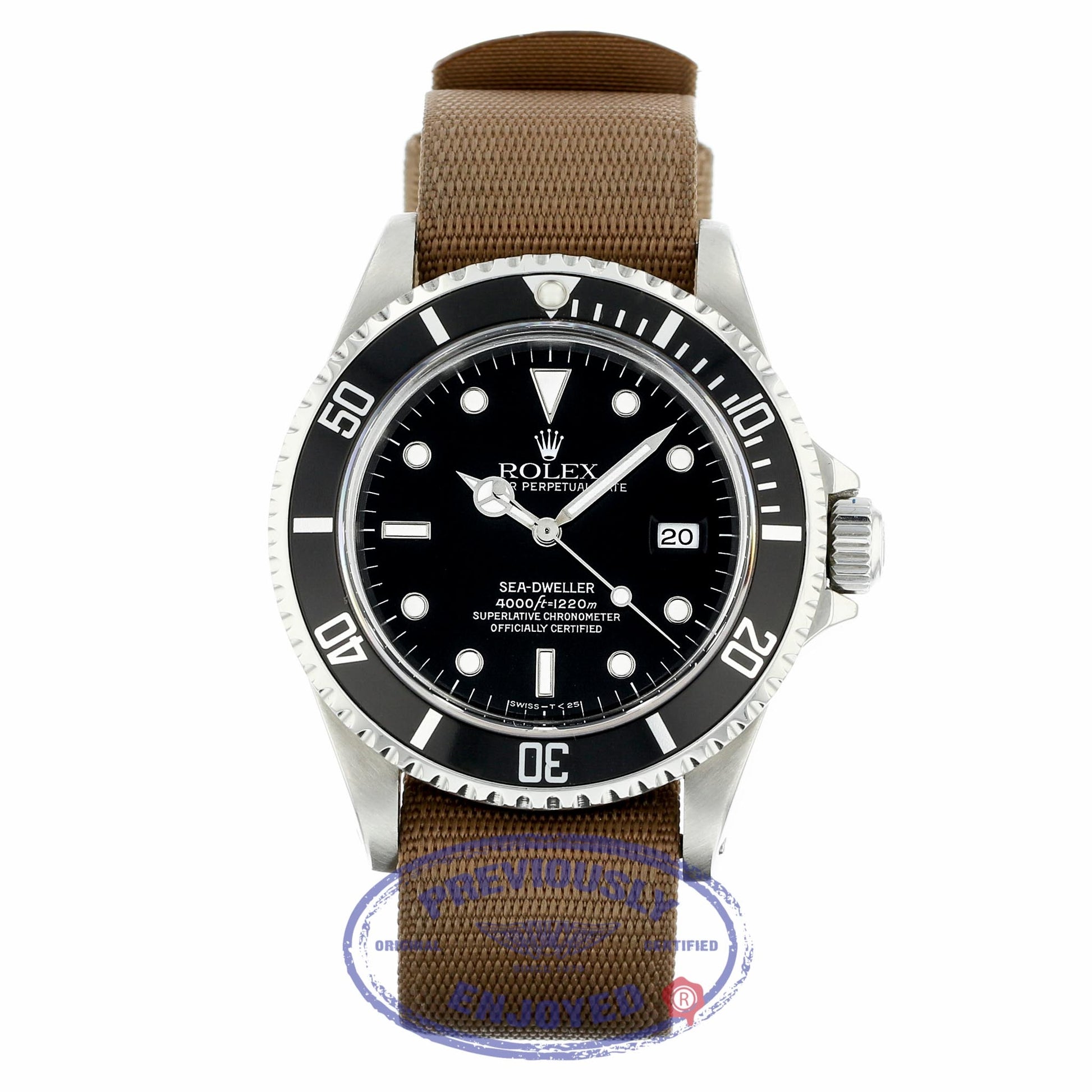 Rolex Oyster Perpetual Sea-Dweller 40mm Stainless Steel Oyster 16600 5UDWK2 - Beverly Hills Watch