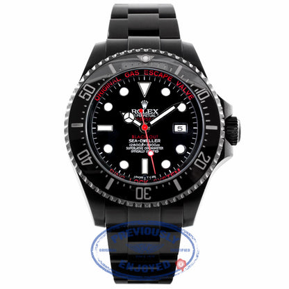 Rolex Deep Sea Deep Red "Black-Out" 44mm 116660 8MWV9Y - Beverly Hills Watch Company