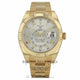 Rolex Sky-Dweller Yellow Gold Dual Time Annual Calendar Silver Dial 326938 1EW1VY - Beverly Hills Watch Company