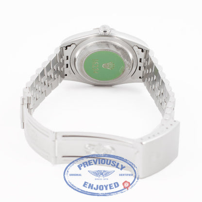 Rolex Sodalite Oyster Perpetual DateJust 16234 JQJMFI - Beverly Hills Watch Company Watch Store