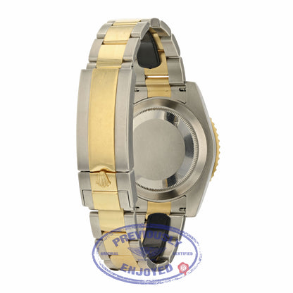 Rolex Classic Submariner Stainless Steel and Yellow Gold Black Dial Black 116613 2NVF2W - Beverly Hills Watch