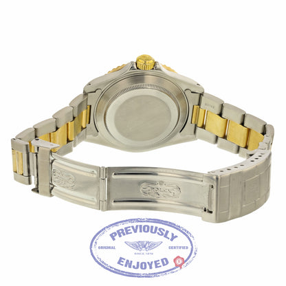 Rolex Classic Submariner 40mm Steel and Yellow Gold Blue Dial 16613 3A1NW9