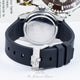 Rubber B Black Rubber Strap for Rolex Submariner 5512  M106-BK with a Tang Buckle Beverly Hills Watch Company Watch Store