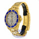 Rolex Submariner 40mm Yellow Gold With Silver Serti Dial Oyster Bracelet Watch 16618 TLRU9X - Beverly Hills Watch Company