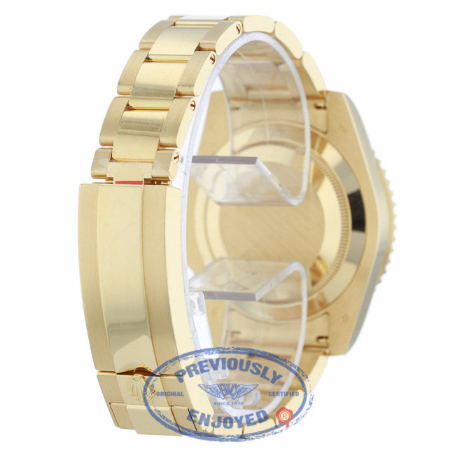 Rolex Submariner Date 40MM 18k Yellow Gold Blue Ceramic Bezel Blue Dial 116618LB - Beverly Hills Watch Company