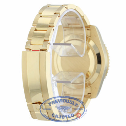 Rolex Submariner Date 40MM 18k Yellow Gold Blue Ceramic Bezel Blue Dial 116618LB - Beverly Hills Watch Company