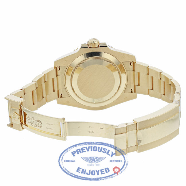 Rolex Submariner Date 40MM 18k Yellow Gold Blue Ceramic Bezel Blue Dial 116618LB - Beverly Hills Watch Company