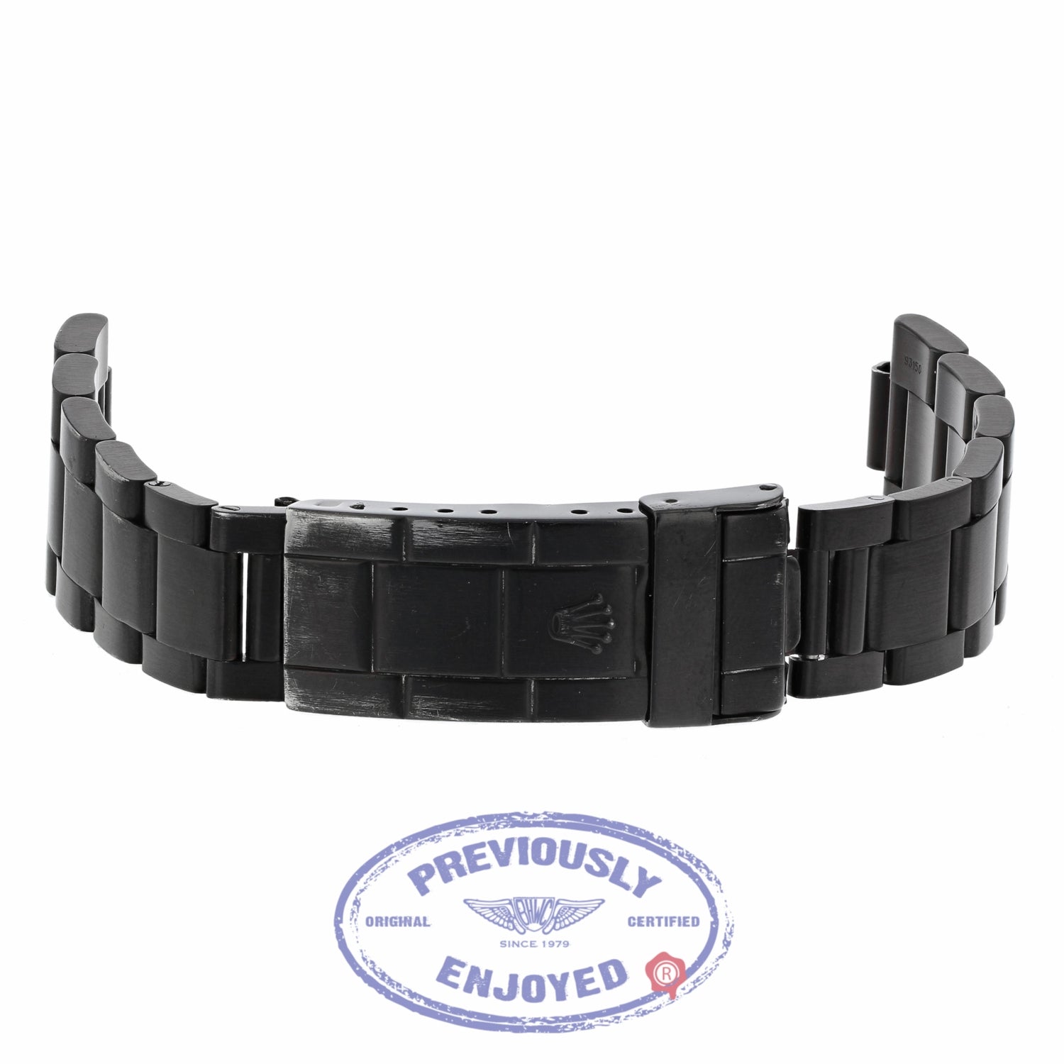 Rolex Submariner Stainless Steel Black DLC Coated Watch 16610 9F8XR2