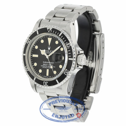 Rolex Submariner Date 40mm Stainless Steel Black Dial 1680 WNJ7LJ - Beverly Hills Watch