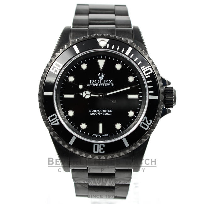 Rolex Blind Phantom Sub PVD Submariner Watch 10640 Beverly Hills Watch Company Watches
