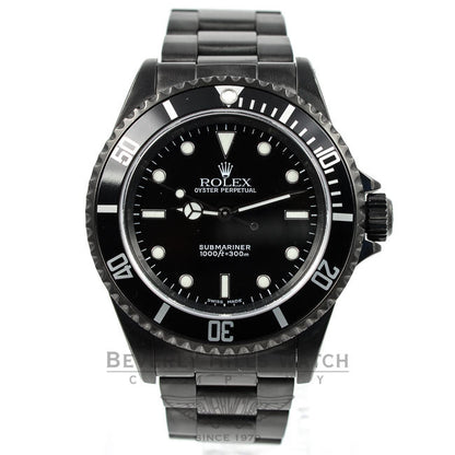 Rolex Blind Phantom Sub PVD Submariner Watch 10640 Beverly Hills Watch Company Watches