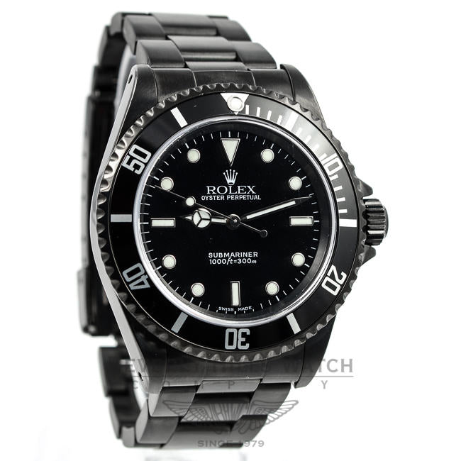 Rolex Blind Phantom Sub PVD Submariner Watch 10640 Beverly Hills Watch Company Watches