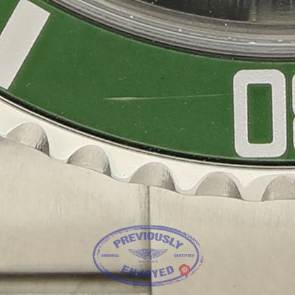 Rolex Submariner 50th Anniversary Green Bezel "Kermit" Black Dial 16610 TUUFJN