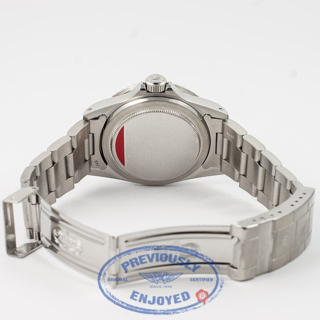 Rolex Submariner 5513 Stainless Steel Oyster Bracelet Black Dial Black Bezel Glossy Dial White Gold Surrounds 2 Line Feet First Dial Acrylic Crystal No Date Vintage Watch Beverly Hills Watch Company Watch Store