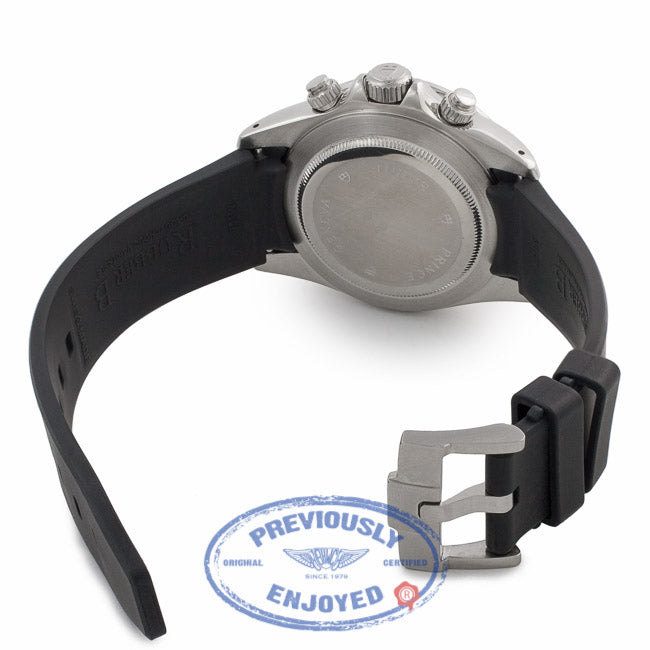 Rolex Tudor Prince Tiger Chronograph Stainless Steel Black Rubber