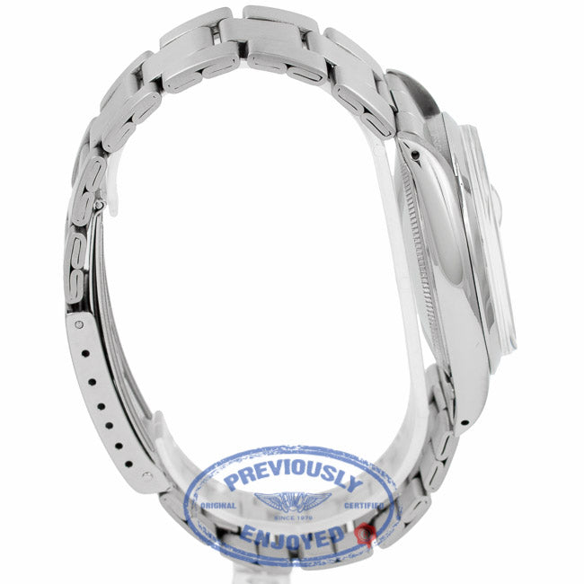 Rolex Vintage Date Silver Dial Stainless Steel Oyster Perpetual 1500 RGNXUV - Beverly Hills Watch Company Watch Store