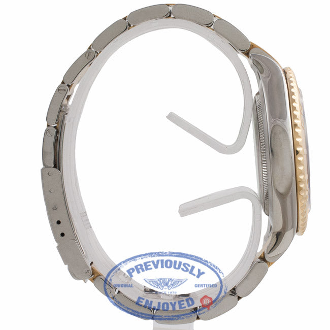 Rolex Yachtmaster 18K Yellow Gold Stainless Steel Oyster Bracelet Grey Dial 16623 PKYH6P - Beverly Hills Watch Company Watch Store