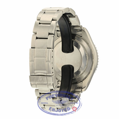 Rolex Yachtmaster 40mm Stainless Steel Oyster Bracelet Platinum Bezel and Dial 16622 HXMMUE