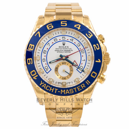 Rolex Yacht-Master II 18k Yellow Gold MMUM6F - Beverly Hills Watch Company Watch Store