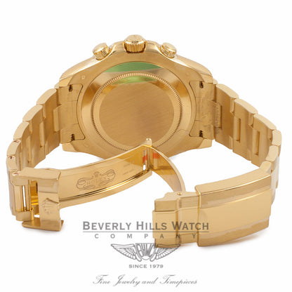 Rolex Yacht-Master II 18k Yellow Gold 90 Degree Rotatable Blue Ceramic Ring Command Bezel 116688 CKR0ER - Beverly Hills Watch Company Watch Store
