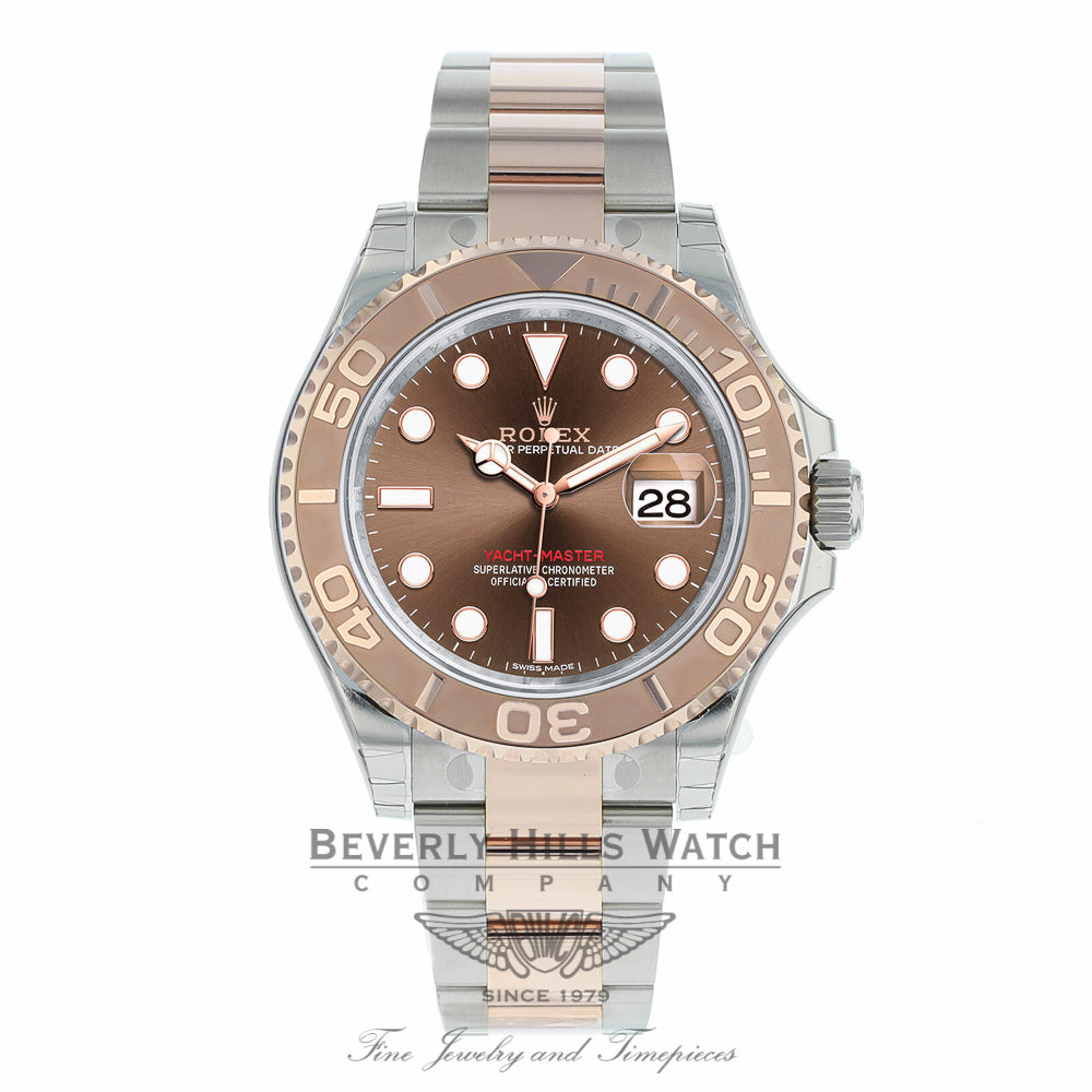 Rolex Yachtmaster 40mm Rose Gold and Stainless Steel 116621 ECTV11 - Beverly Hills Watch