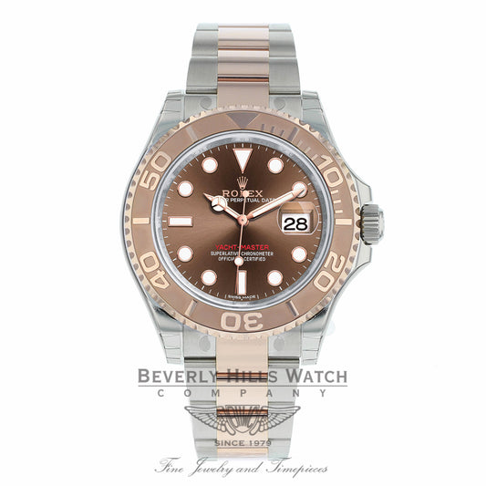 Rolex Yachtmaster 40mm Rose Gold and Stainless Steel 116621 ECTV11 - Beverly Hills Watch