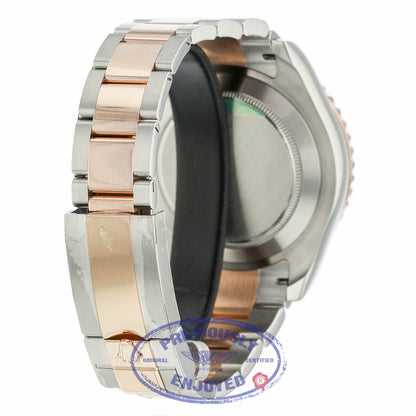 Rolex Yacht-Master II 44mm Rose Gold and Stainless Steel 116681 5YPYD7 - Beverly Hills Watch Company