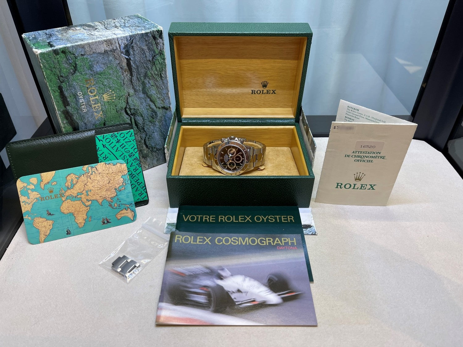 Rolex Daytona Zenith Patrizzi Dial 16520 - Beverly Hills Watch Company