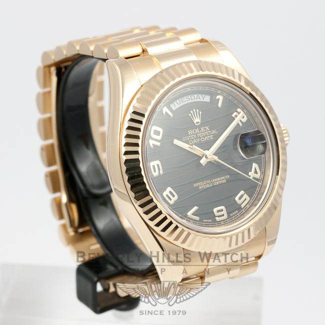 ROLEX  DAY DATE II 41MM PRESIDENT 218238 BEVERLY HILLS WATCH COMPANY