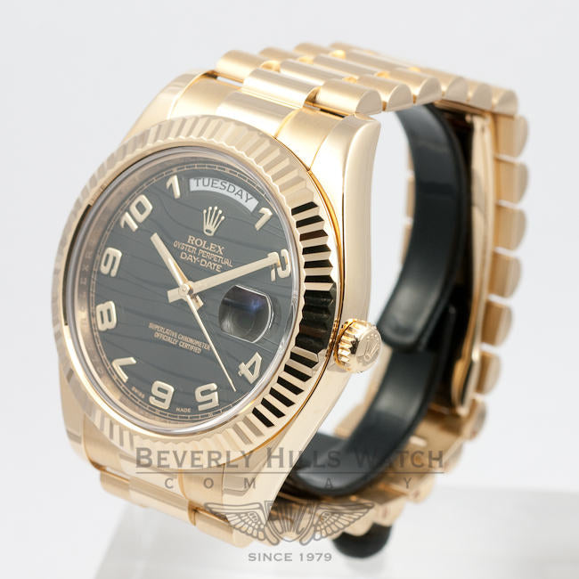 ROLEX  DAY DATE II 41MM PRESIDENT 218238 BEVERLY HILLS WATCH COMPANY