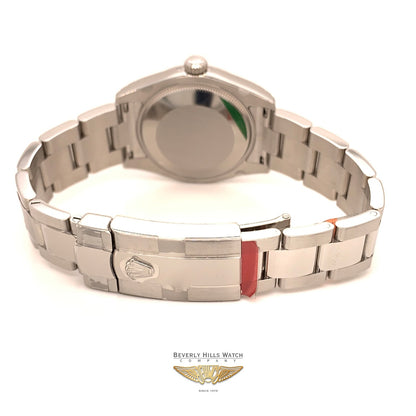 Rolex Datejust 31MM Stainless Steel Rhodium Dial Roman Numerals Oyster Bracelet 178240 KQ3FAF