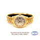 Rolex Lady Datejust 26mm Yellow Gold President Mother of Pearl Diamond Dial 179178 CW96XN