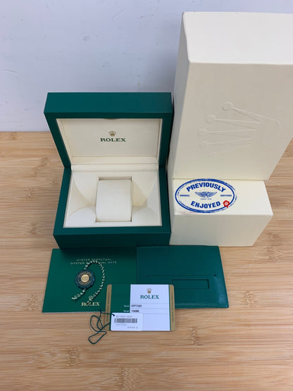 Rolex Oyster Perpetual 39mm Stainless Steel Silver Dial Y40X6T - Beverly Hills Watch Company